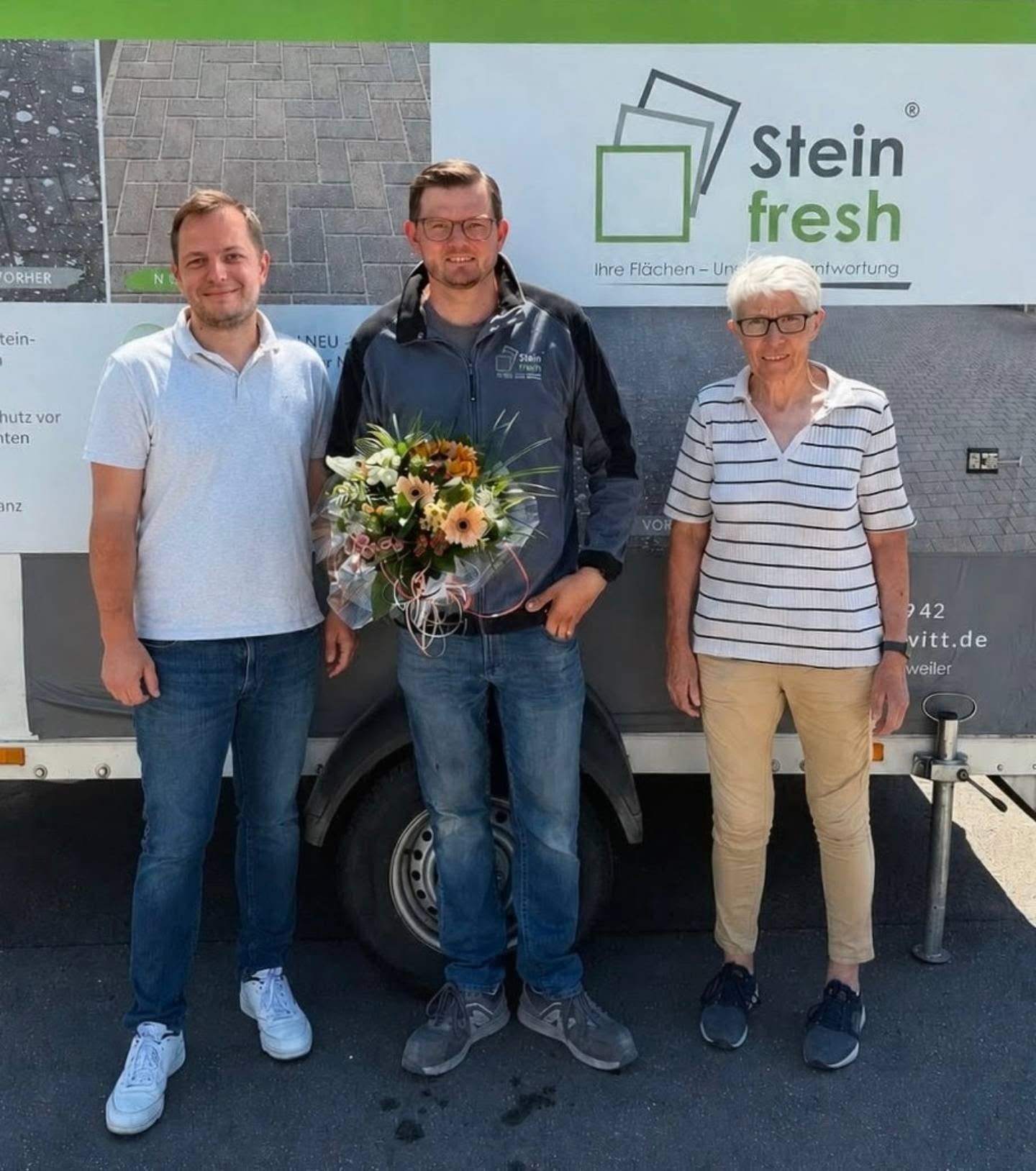 Steinfresh Witt verstärkt den Werbering Ramstein